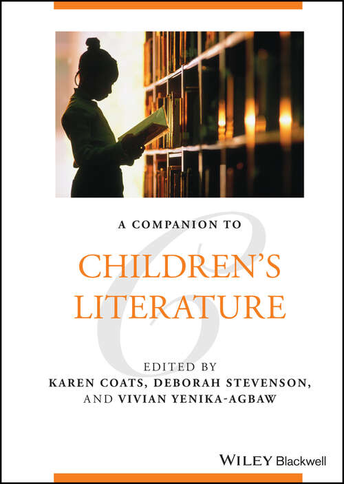 Book cover of A Companion to Children's Literature (Blackwell Companions to Literature and Culture)