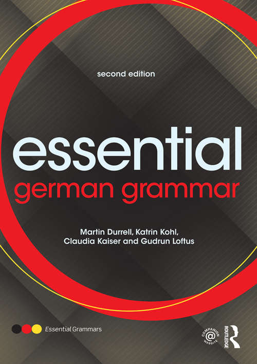 Book cover of Essential German Grammar (2) (Essential Language Grammars)