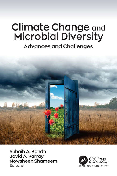 Book cover of Climate Change and Microbial Diversity: Advances and Challenges