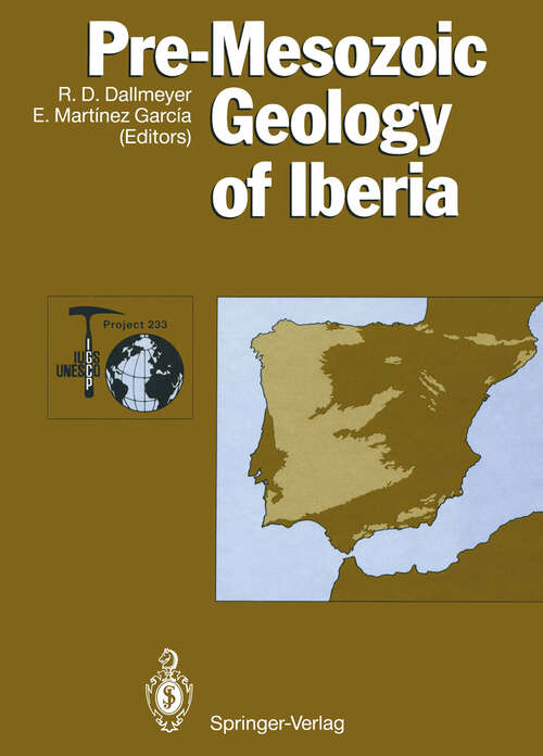 Book cover of Pre-Mesozoic Geology of Iberia (1990) (IGCP-Project 233)