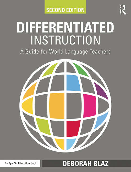 Book cover of Differentiated Instruction: A Guide for World Language Teachers (2)