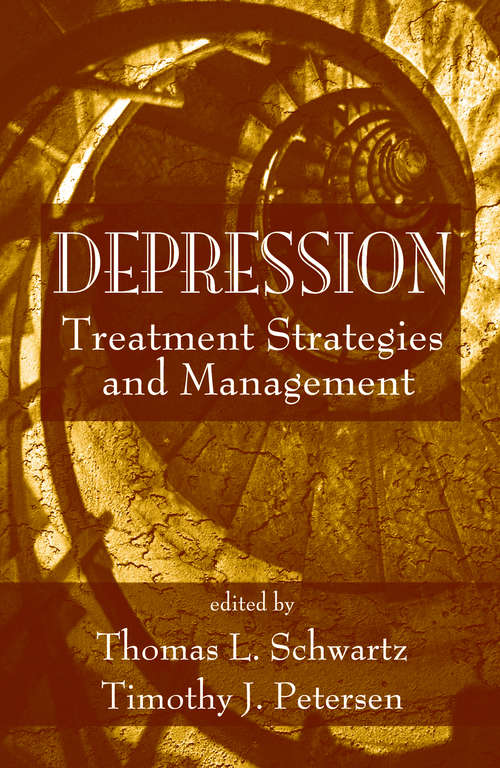 Book cover of Depression: Treatment Strategies and Management