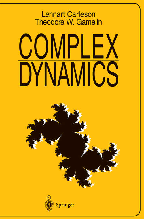 Book cover of Complex Dynamics (1993) (Universitext)