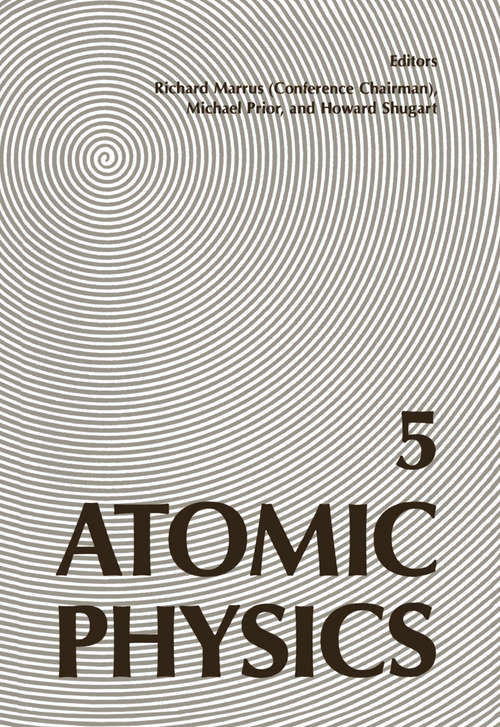Book cover of Atomic Physics 5 (1977)