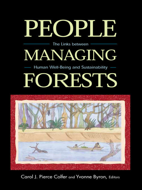 Book cover of People Managing Forests: The Links Between Human Well-Being and Sustainability