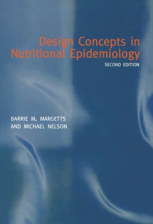 Book cover of Design Concepts in Nutritional Epidemiology