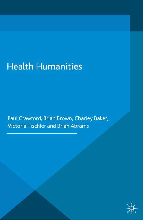 Book cover of Health Humanities (2015)
