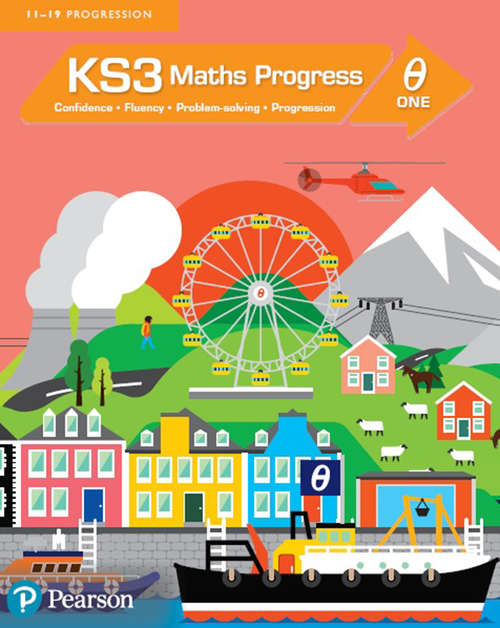 Book cover of KS3 Maths Progress Student Book Theta 1 (Maths Progress)