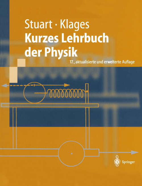 Book cover of Kurzes Lehrbuch der Physik (17. Aufl. 2003) (Springer-Lehrbuch)