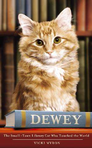 Book cover of Dewey: The small-town library-cat who touched the world (Playaway Adult Nonfiction Ser.)