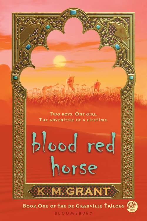 Book cover of Blood Red Horse (The deGranville Trilogy #1)