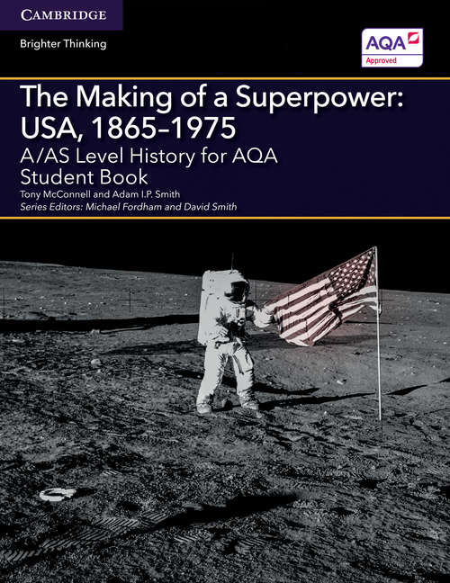 Book cover of A/AS Level History for AQA: USA, 1865–1975 (PDF)
