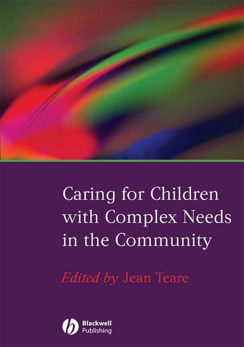 Book cover of Caring for Children with Complex Needs in the Community