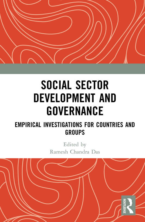 Book cover of Social Sector Development and Governance: Empirical Investigations for Countries and Groups