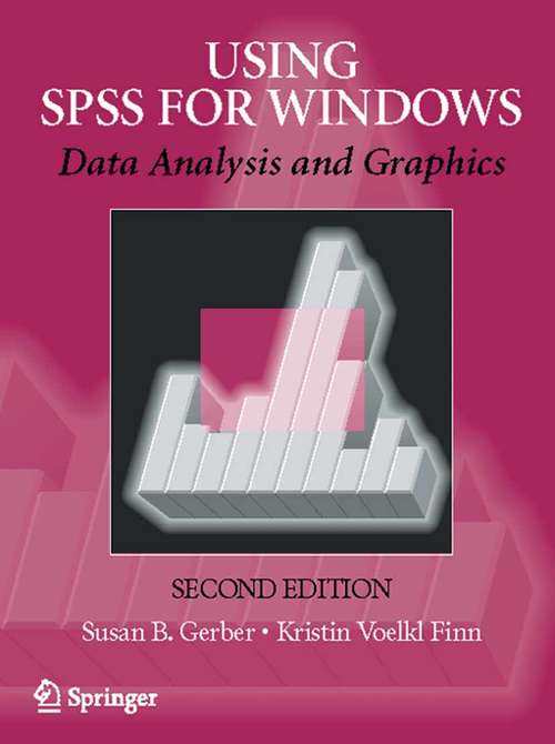 Book cover of Using SPSS for Windows: Data Analysis and Graphics (2nd ed. 2005)