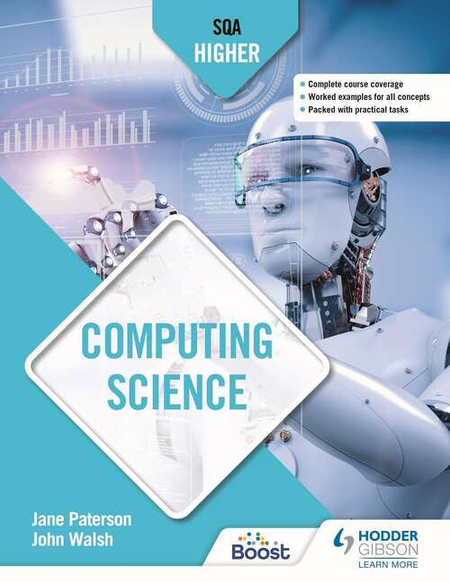 Book cover of SQA Higher Computing Science