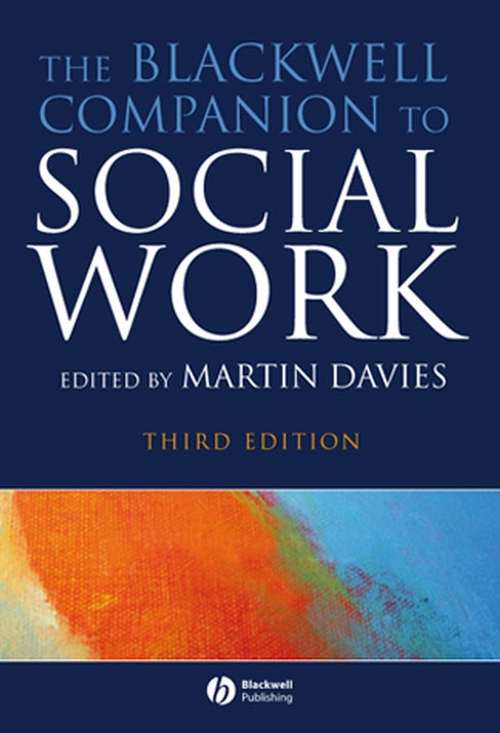 Book cover of The Blackwell Companion to Social Work, eTextbook (3)