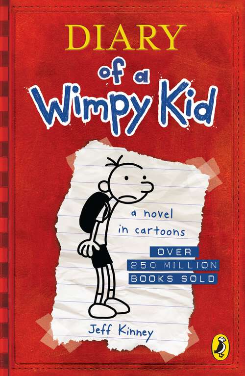 Book cover of Diary Of A Wimpy Kid (Diary of a Wimpy Kid: No. 1)