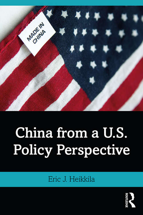 Book cover of China from a U.S. Policy Perspective