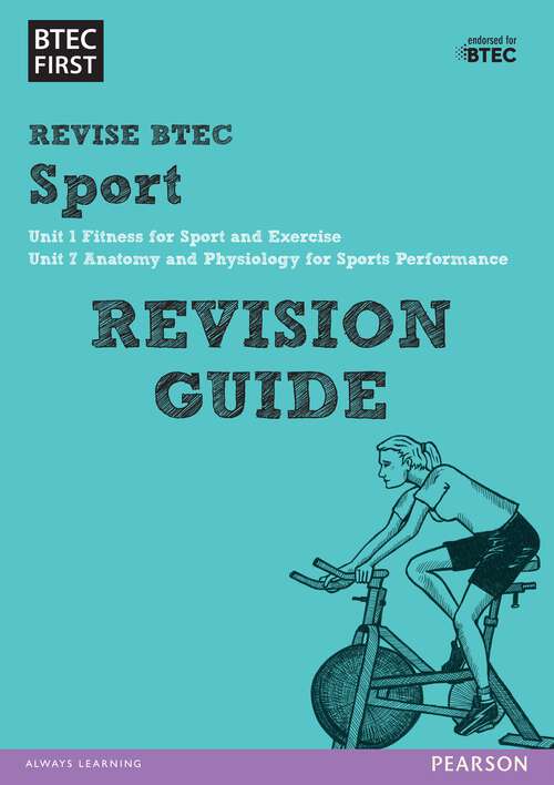 Book cover of BTEC First in Sport Revision Guide: for home learning, 2022 and 2023 assessments and exams (BTEC First Sport)