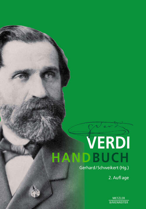 Book cover of Verdi-Handbuch (2. Aufl. 2013)