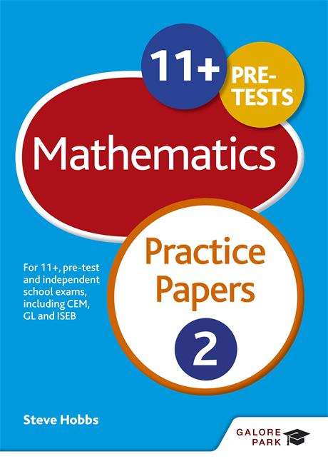 Book cover of 11+ Mathematics Practice Papers 2 (PDF)