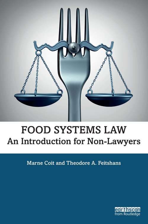 Book cover of Food Systems Law: An Introduction for Non-Lawyers