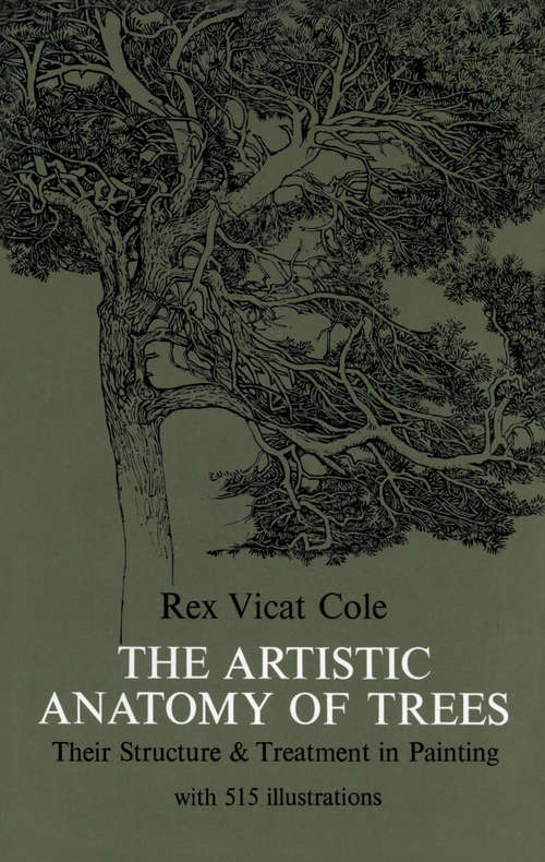 Book cover of The Artistic Anatomy of Trees
