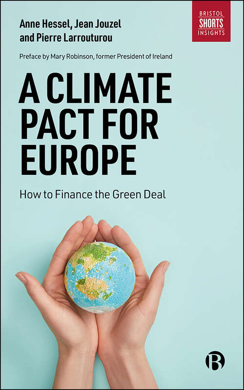 Book cover of A Climate Pact for Europe: How to Finance the Green Deal