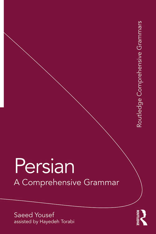 Book cover of Persian: A Comprehensive Grammar (Routledge Comprehensive Grammars)