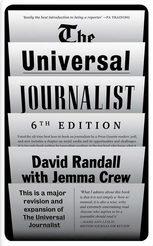 Book cover of The Universal Journalist
