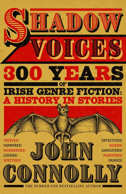 Book cover of Shadow Voices: 300 Years of Irish Genre Fiction: A History in Stories