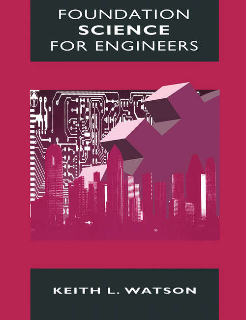 Book cover of Foundation Science for Engineers (1st ed. 1993)