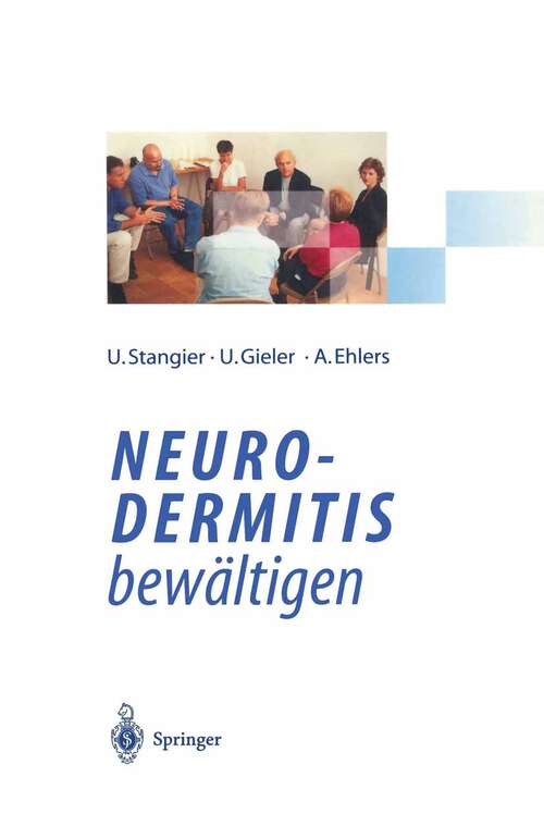 Book cover of Neurodermitis bewältigen: Verhaltenstherapie Dermatologische Schulung Autogenes Training (1996)
