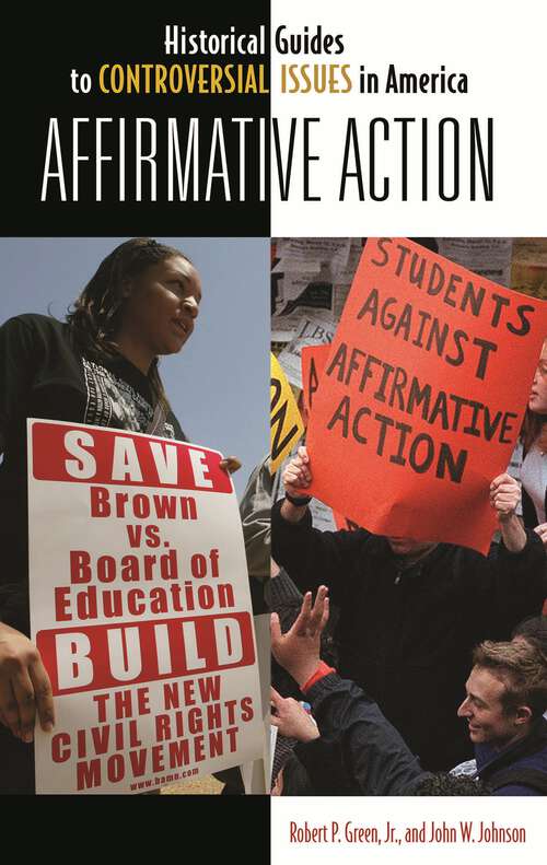 Book cover of Affirmative Action (Historical Guides to Controversial Issues in America)
