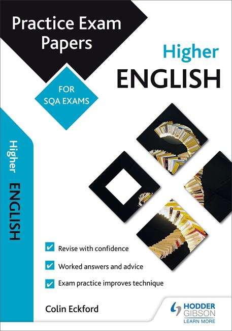 Book cover of Higher English: Practice Papers for SQA Exams (PDF) (Scottish Practice Exam Papers)