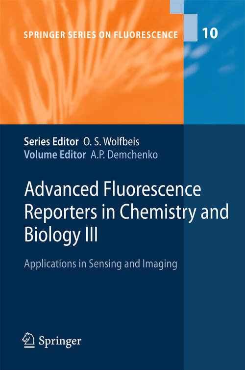 Book cover of Advanced Fluorescence Reporters in Chemistry and Biology III: Applications in Sensing and Imaging (2011) (Springer Series on Fluorescence #10)