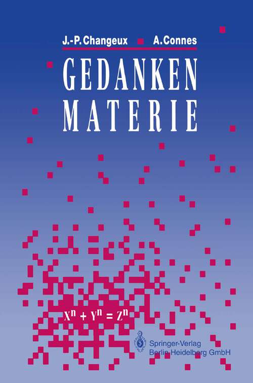 Book cover of Gedankenmaterie (1992)