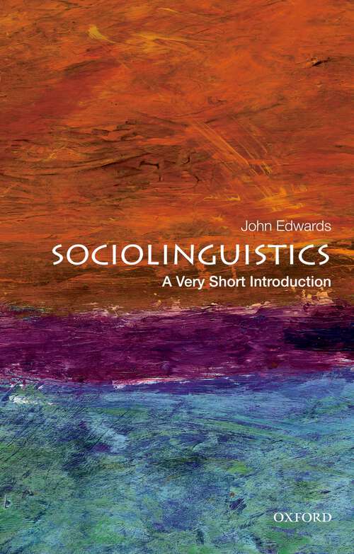Book cover of Sociolinguistics: A Very Short Introduction (Very Short Introductions)