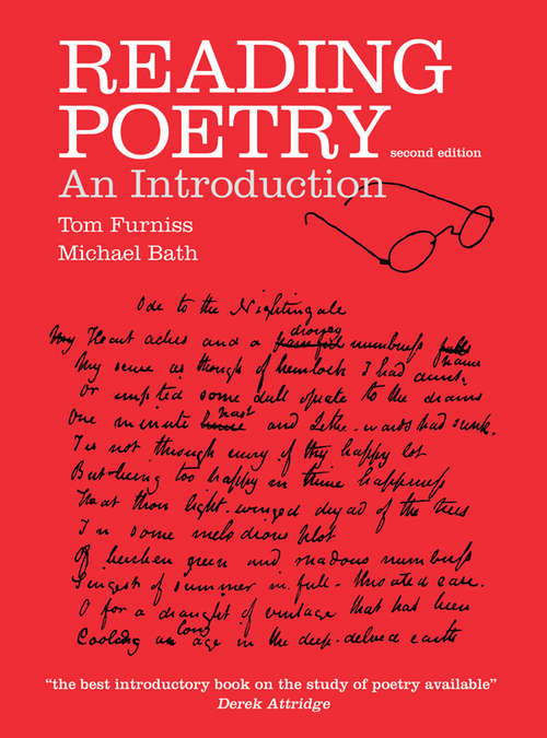 Book cover of Reading Poetry: An Introduction