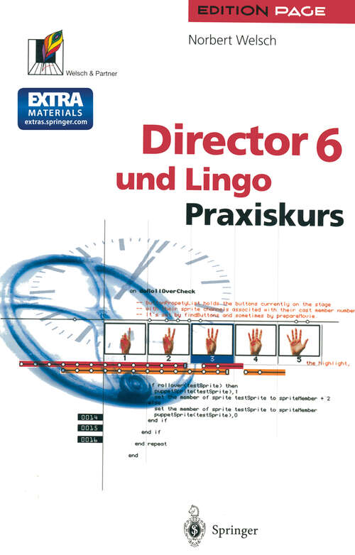 Book cover of Director 6 und Lingo: Praxiskurs (1998) (Edition PAGE)