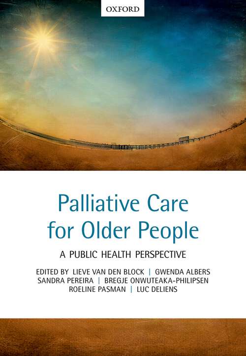 Book cover of Palliative care for older people: A public health perspective