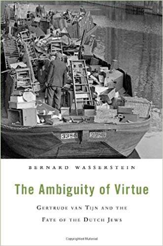 Book cover of The Ambiguity of Virtue: Gertrude Van Tijn And The Fate Of The Dutch Jews