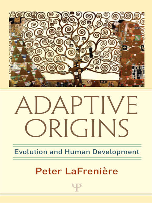 Book cover of Adaptive Origins: Evolution and Human Development
