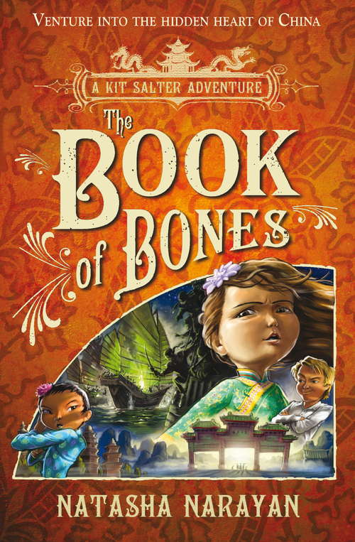 Book cover of The Book of Bones: Book 3 (A Kit Salter Adventure)