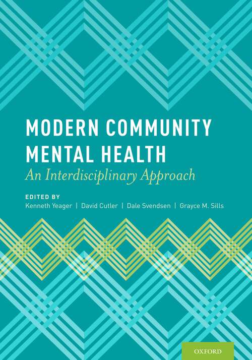 Book cover of Modern Community Mental Health: An Interdisciplinary Approach