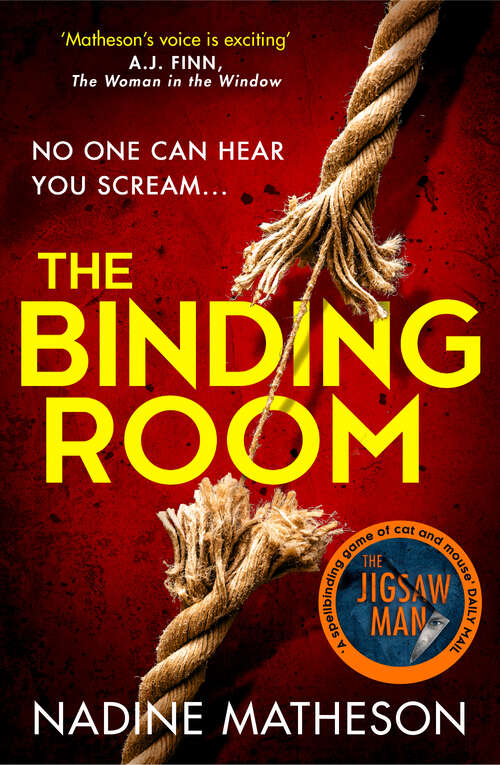 Book cover of The Binding Room (ePub edition) (An Inspector Henley Thriller #2)