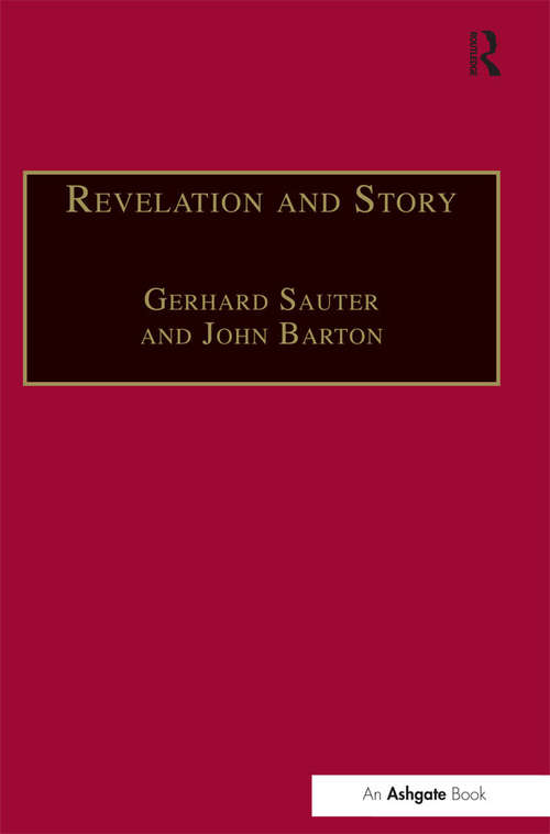 Book cover of Revelation and Story: Narrative Theology and the Centrality of Story