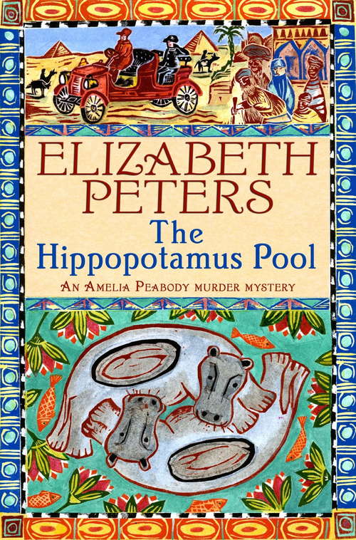 Book cover of Hippopotamus Pool (Amelia Peabody: No. 8)