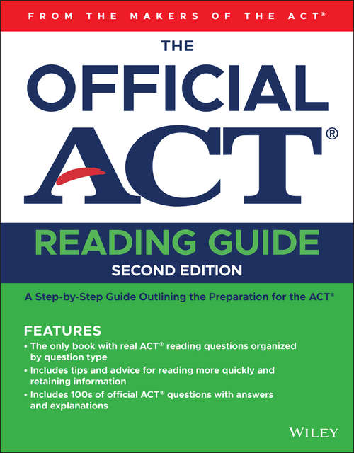 Book cover of The Official ACT Reading Guide: Together With Appointments (2)